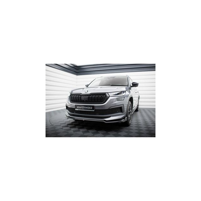 Добавка за предна броня V.2 Skoda Kodiaq Sportline Mk1 Facelift