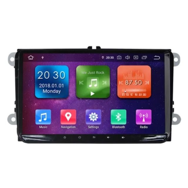 Мултимедия за SKODA SEAT VOLKSWAGEN VW PASSAT GOLF 9" Full Touch с навигация