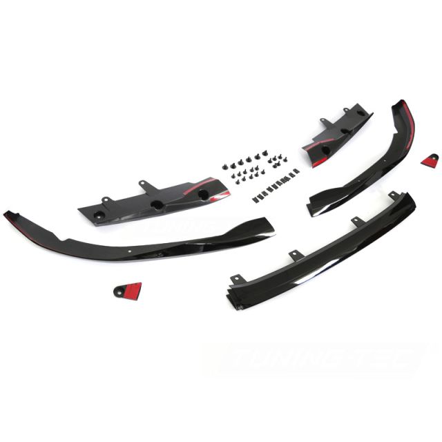 Добавка за предна броня черен гланц за BMW G22 G23 20-