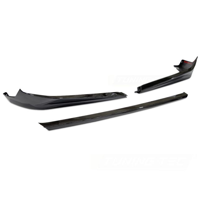 Добавка за предна броня GLOSSY черни SPORT за BMW G30 G31 LCI 20-23