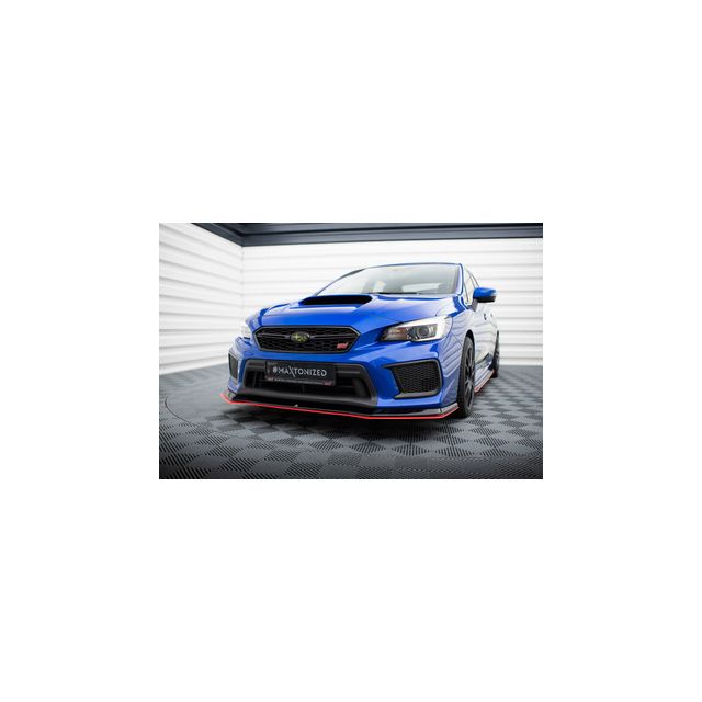 Добавка за предна броня V.2 Subaru WRX STI Mk1 Facelift