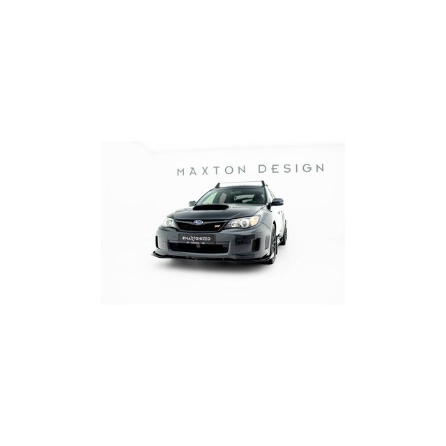  Добавка за предна броня + "крилца" Subaru Impreza WRX STI Mk3 Facelift