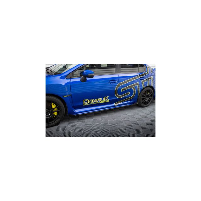  Добавки за прагове + "крилца" Subaru WRX STI Mk1