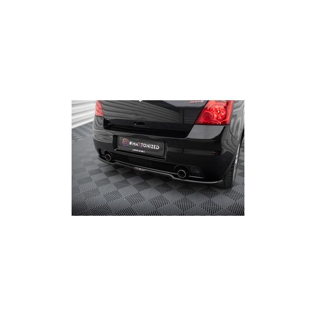 Добавка за задна броня (с вертикални ребра) Suzuki Swift Sport Mk4