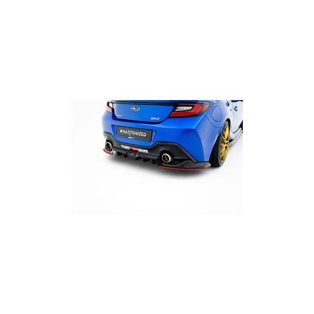 Добавка за задна броня (с вертикални ребра) V.2 Subaru BRZ Mk2