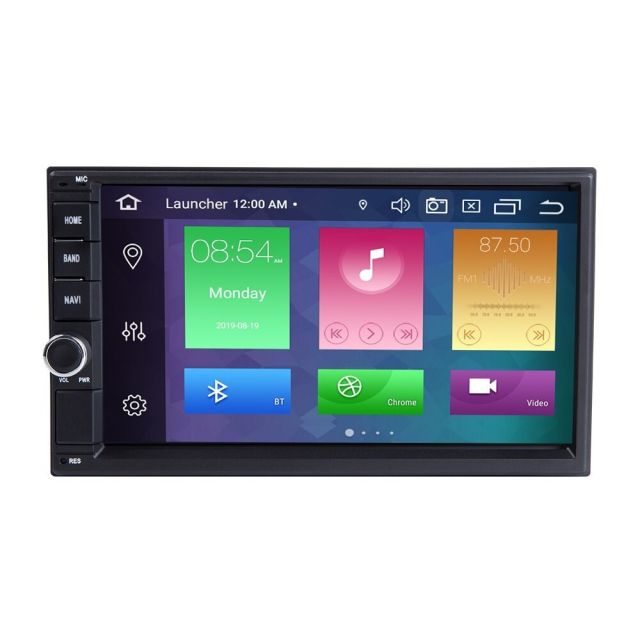 Мултимедия за Универсална 7" Двоен Дин Андроид с навигация