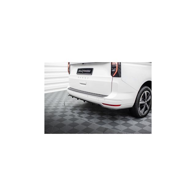 Добавка за задна броня (с вертикални ребра) Volkswagen Caddy Maxi Mk5