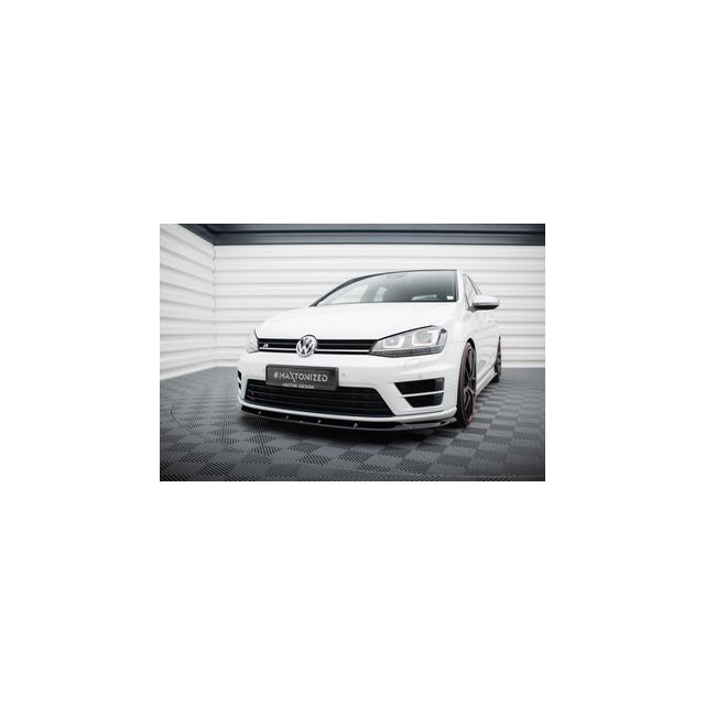 Добавка за предна броня V.6 Volkswagen Golf R / R-Line Mk7