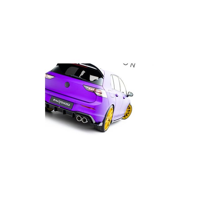 Странични добавки за задна броня V.6 + "крилца" Volkswagen Golf R Mk8 Facelift