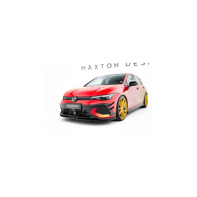 Добавка за предна броня V.3 Volkswagen Golf GTI Clubsport Mk8 Facelift