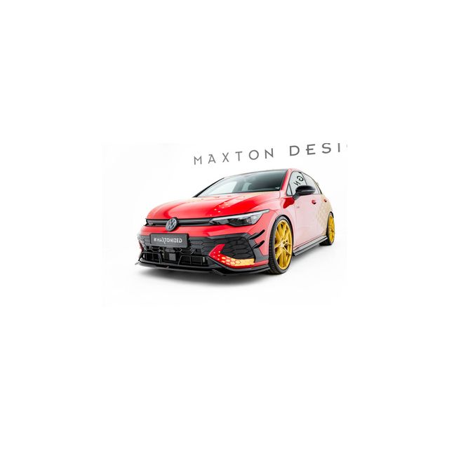 Добавка за предна броня V.4 Volkswagen Golf GTI Clubsport Mk8 Facelift