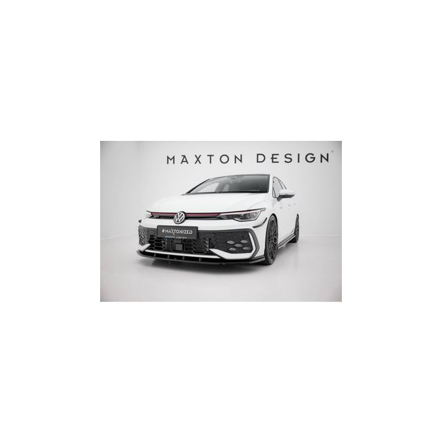 Добавка за предна броня V.1 Volkswagen Golf GTI / GTE / R-Line Mk8 Facelift
