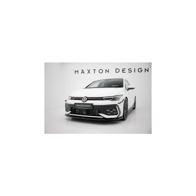 Добавка за предна броня V.4 Volkswagen Golf GTI / GTE / R-Line Mk8 Facelift