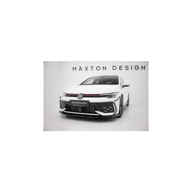 Добавка за предна броня V.5 Volkswagen Golf GTI / GTE / R-Line Mk8 Facelift