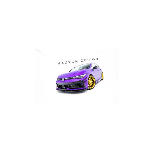 Добавка за предна броня V.2 Volkswagen Golf R Mk8 Facelift