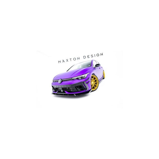 Добавка за предна броня V.3 Volkswagen Golf R Mk8 Facelift