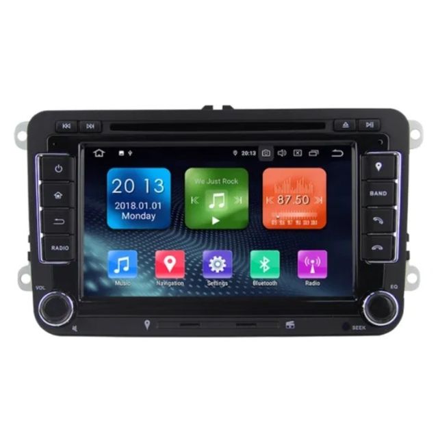 Мултимедия за VW SKODA SEAT VOLKSWAGEN PASSAT GOLF RNS510 7" с ДВД Механика с навигация