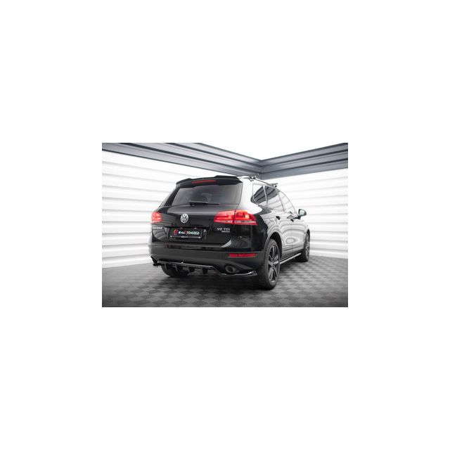 Добавка за задна броня (с вертикални ребра) Volkswagen Touareg Mk2