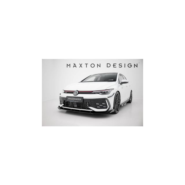  Добавка за предна броня + "крилца" Volkswagen Golf GTI / GTE / R-Line Mk8 Facelift