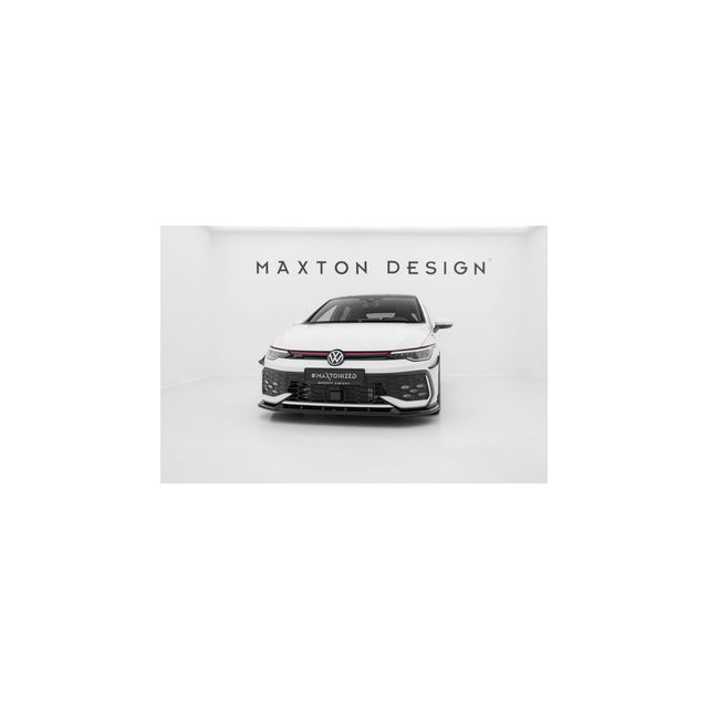  Добавка за предна броня V.2 Volkswagen Golf GTI / GTE / R-Line Mk8 Facelift